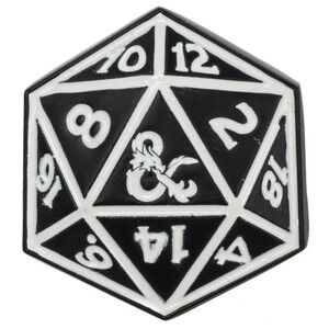 D&D Dice Lapel Pin BIOWORLD